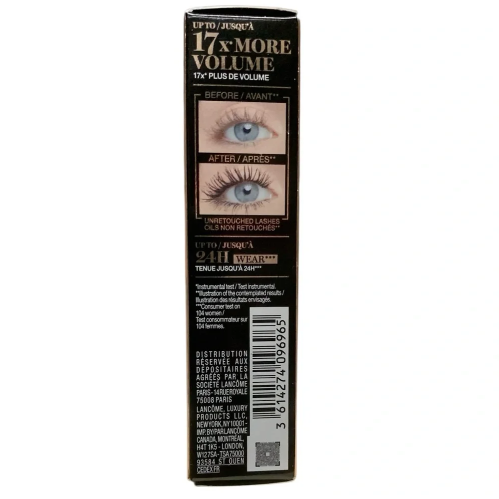 Lancôme Hypnôse Drama Extreme Volume Mascara - 01 Excessive Black 2ml 0.06 Fl OZ